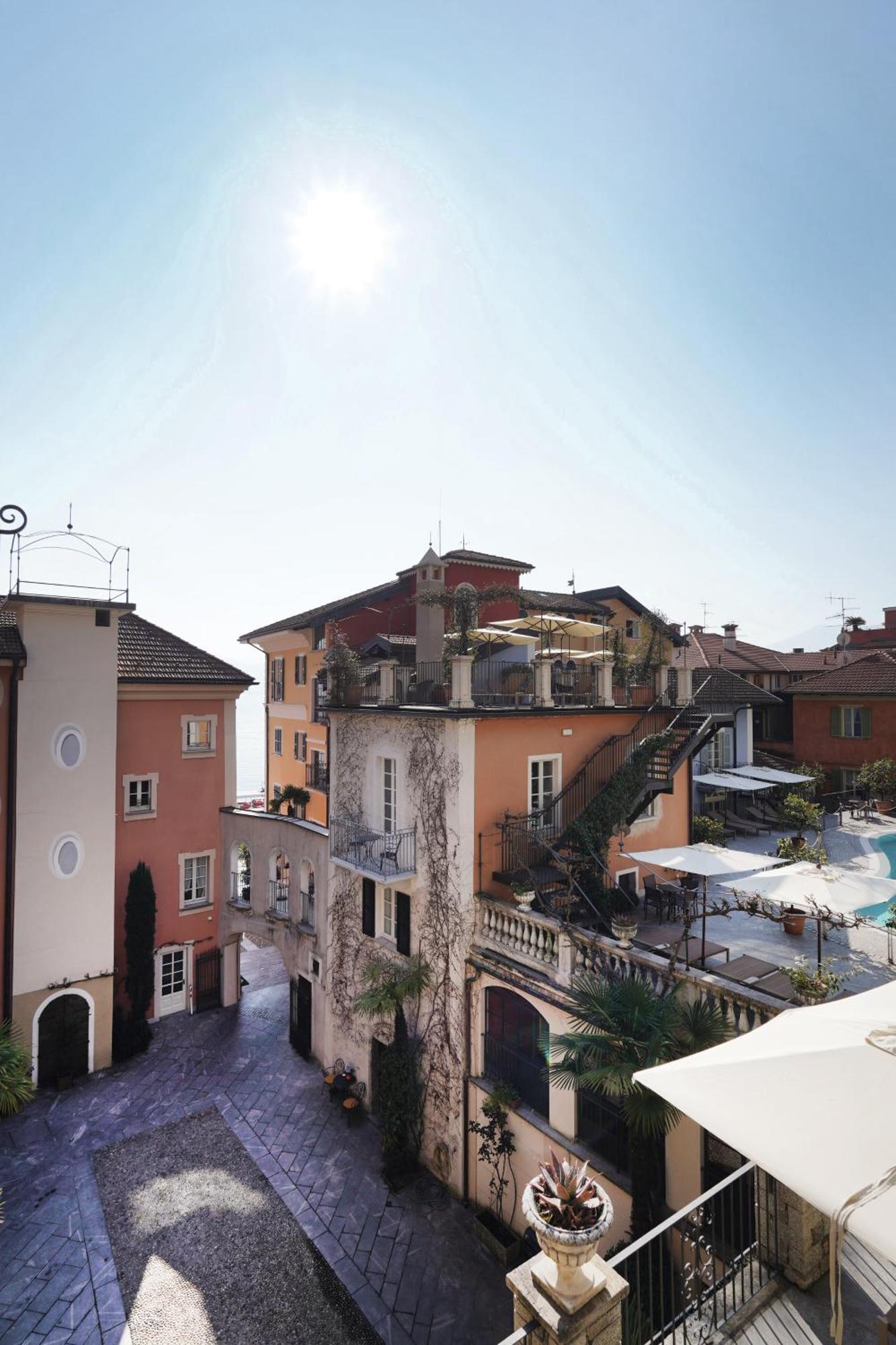 Residenza Dei Fiori Aparthotel Cannero Riviera Exteriör bild