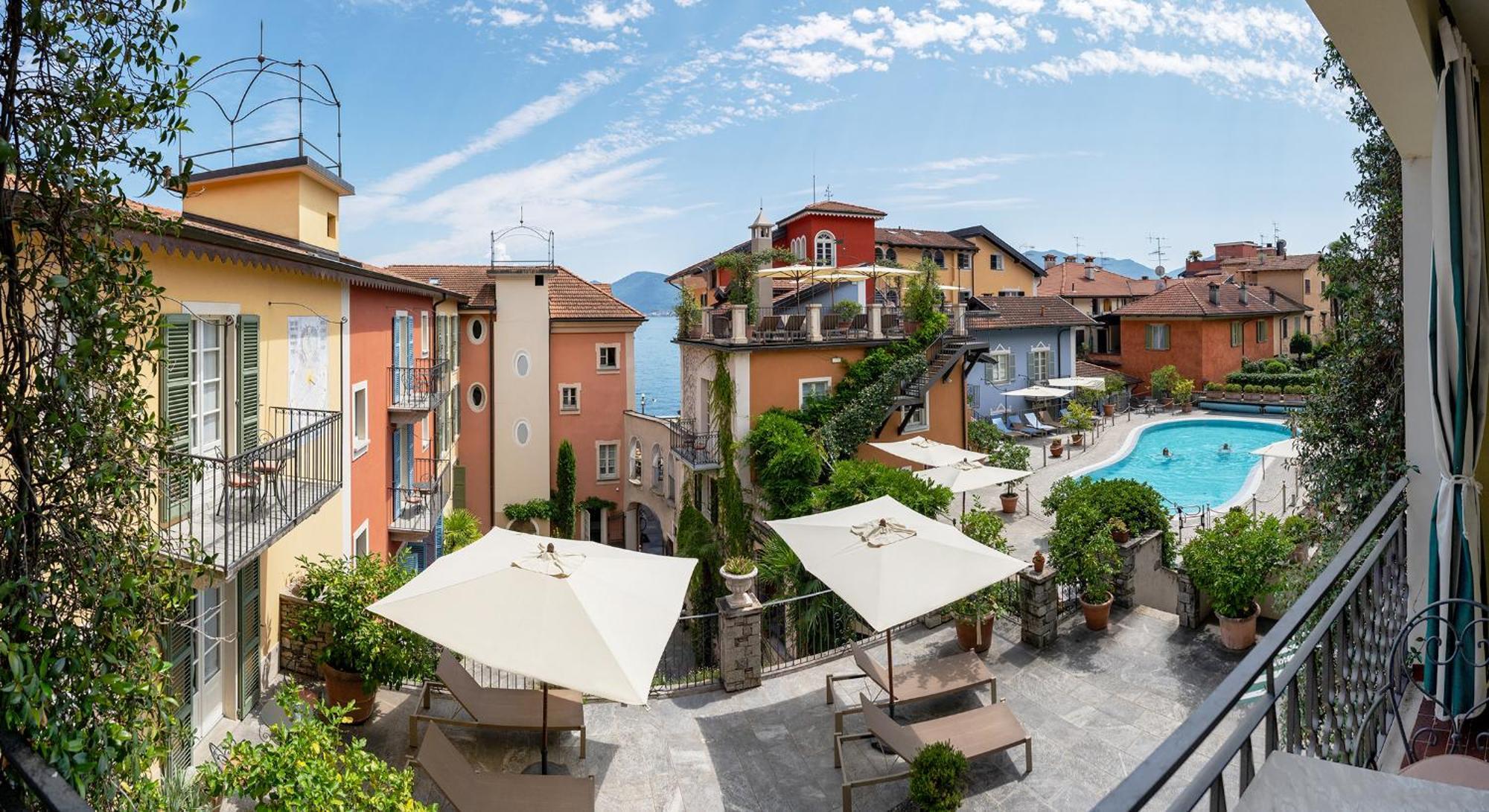 Residenza Dei Fiori Aparthotel Cannero Riviera Exteriör bild