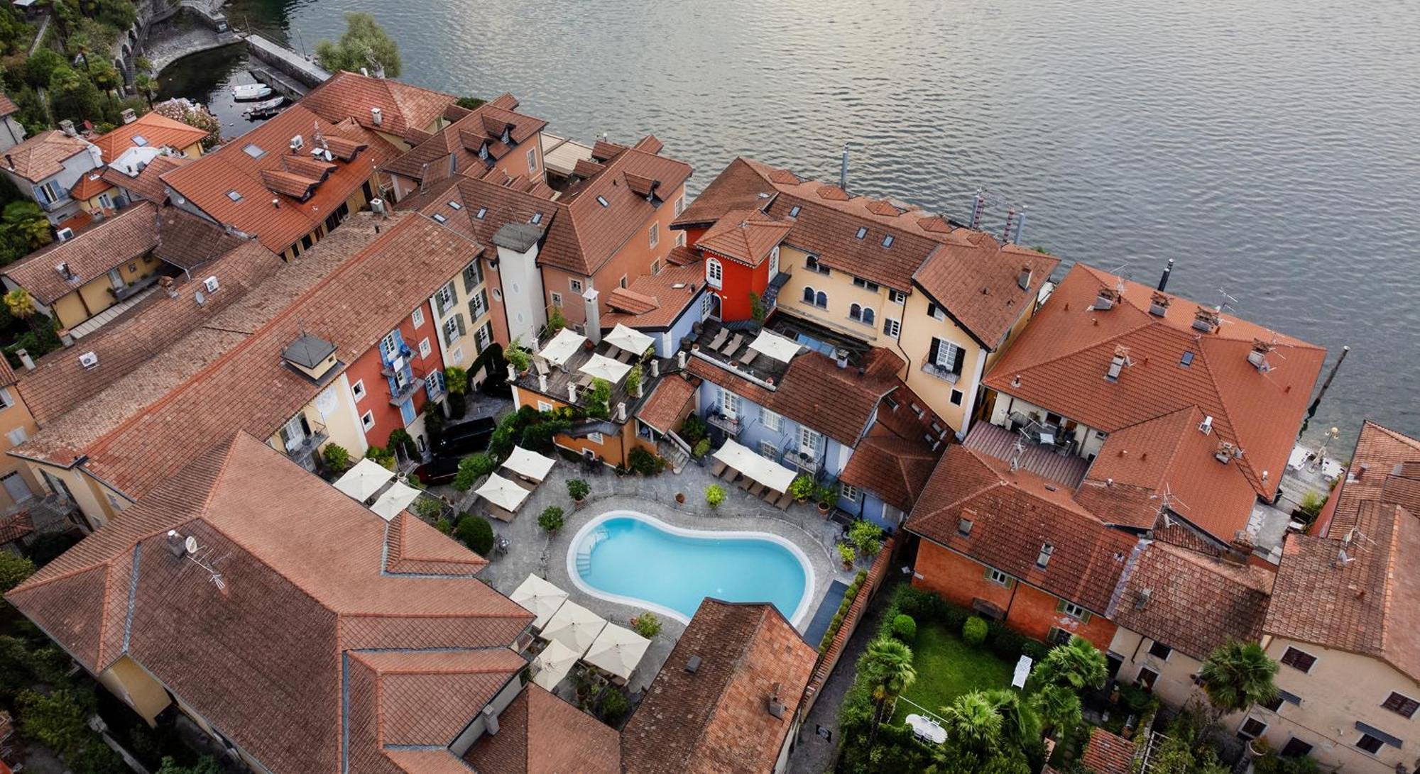 Residenza Dei Fiori Aparthotel Cannero Riviera Exteriör bild