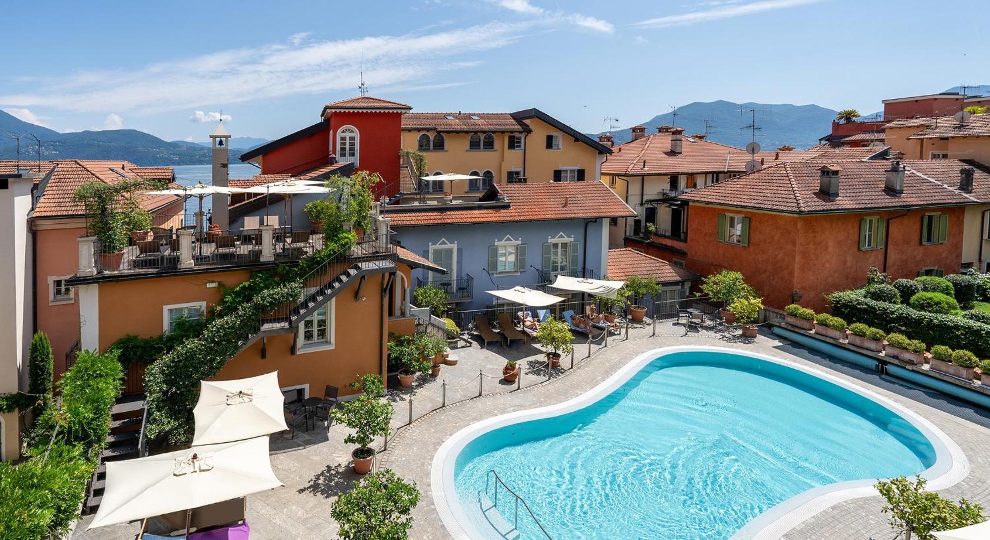 Residenza Dei Fiori Aparthotel Cannero Riviera Exteriör bild