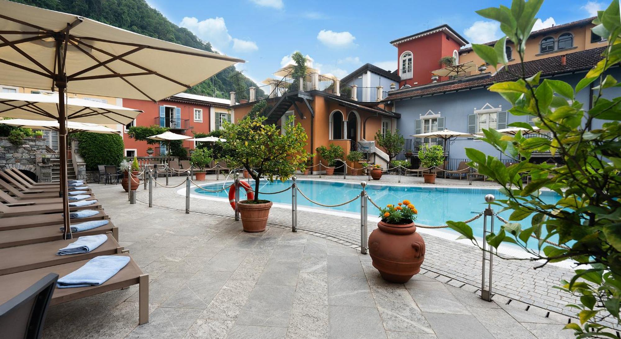 Residenza Dei Fiori Aparthotel Cannero Riviera Exteriör bild